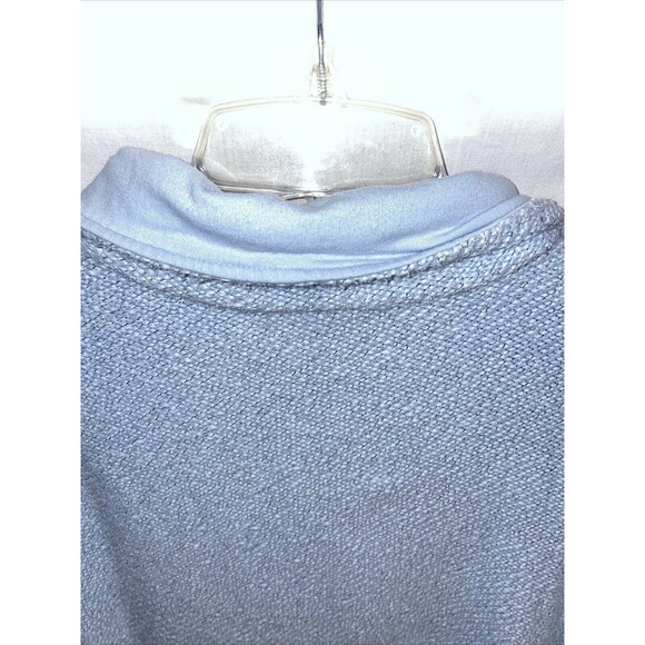 Soft Surroundings Women’s Pullover Light Jacket Size Small Baby Blue Going Out - Picture 9 of 12